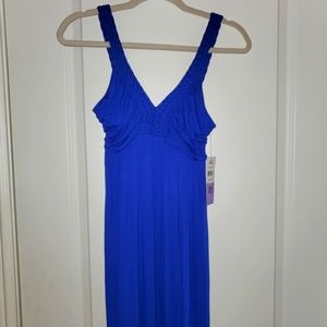 NWT XS Design History Cobalt Blue Maci Dress